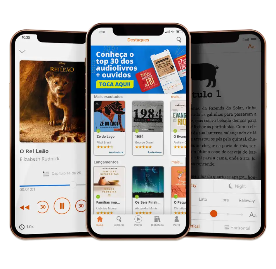MOCKUP DO APLICATIVO TOCALIVROS