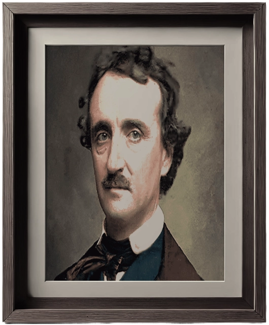 Foto de autor Edgar Allan poe