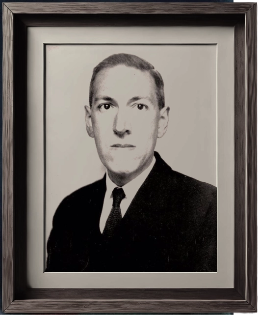 Foto de autor h.p Lovecraft
