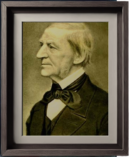 foto de autor Ralph Waldo Emerson